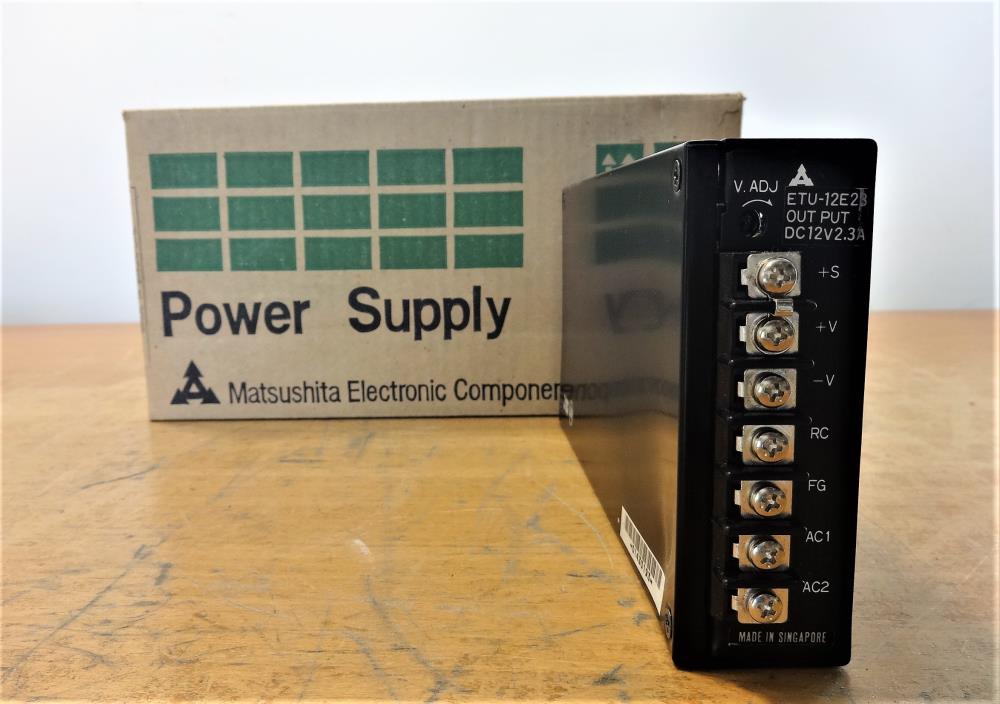 LOT OF (2) MATSUSHITA POWER SUPPLY E-B12, ETU-12E40, 73W & E-A12, ETU-12E23, 46W